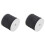 2 Roll 24M Long Black Round Elastic Beading Thread Cord 1Mm 1