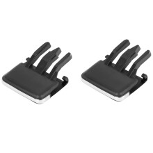 2X Front Center Air Vent Outlet Tab Clips, AC Vent Adjustment Buckle Repair Kit for 2009-2013