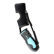 (black blue, XL) Bottes correctrices pour chiens avec enrouleur réglable pour pattes tombantes et soutien des articulations
