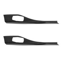 2X for 1 Series F20 F21 2012-2018 2 Series F22 F23 Carbon Fiber Central Control Multimedia Button Panel Frame LHD