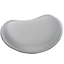 (Gray) Mouse Wrist Rest Pad, Memory Foam Fabric Cushion, Non-Slip Base Wrist Support for Computer Office Gaming, Powder Blue