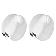 2X 2 Inch Magnifying Dome - Portable Paperweight 8X Magnifier Clear Reading Aid Magnifying Glass Dome for Reading Books