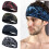 Polyester Sports Sweatband Antibacterial Breathable 7