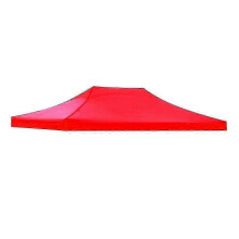 (Red, 2x3m) Pokrycie zapasowe do altany ogrodowej, tynk srebrny, wodoodporna ochrona UV, rama nie jest dołączona