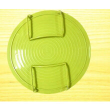 (2 Green) Microwave Steaming Rack for 2-Tier Cooking, Foldable Plastic Storage Organizer for Refrigerator