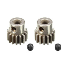 2X 15T Motor Gear EA1040 for JLB Racing CHEETAH 1/10 Brushless RC Car Parts Accessories