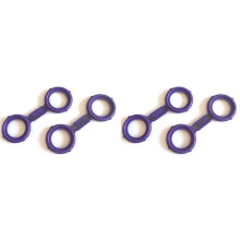 4x Engine Oil Cooler Seal Gasket Crankcase 6421880580 for OM642 V6 Engines