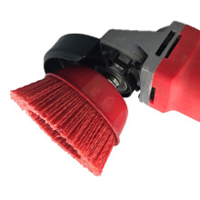 (3 inches) M14 Cup Nylon Abrasive Brush Wheel P80 100mm for Drill Wood Polishing Rotary Tool