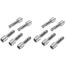 10 Stuks SDS- Boorkopadapter, SDS Bitadapter Naar 1/4 Inch 6,35 mm Zeskantige Stalen Boorhouder, Boor