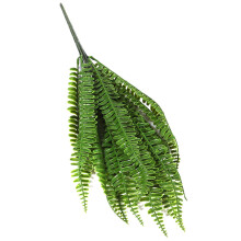2X 7 Branches Green Artificial Plant Floral Persian Leaf Flower Office Home Garden