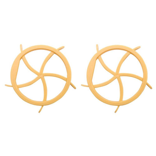 2X Plastic Pastry Cutter Dough Cookie Press Homemade Bread Rolls Stamp Baking Mold