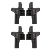 4x para - W169 A-Class Paquete de Repisa Clips de Plástico A16969302849051