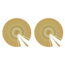 200Pcs Gold 13cm/5-Inch Handmade Soft Tassels Floss Bookmark Tassels for Jewelry Making, DIY Projects, Bookmarks