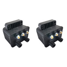 2X 53-434 Motorbobine voor Davidson Bobber Chopper Single Fire 3 Ohm Bobine