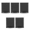 5X Car Center Console Sliding Shutters Cup Holder Roller Shutter Cover for - C-Class W203 2000-2007 1