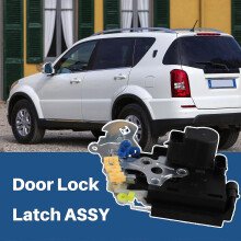 (Front left) Deurvergrendelingsmechanisme rechtsachter, compatibel met Ssangyong Rexton 1 2 W 2001-2019 7132A08003