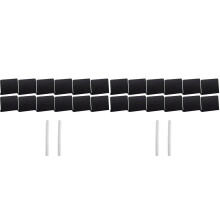 40Er-Pack 4 X 3 Zoll Große -Kreidetafelschilder für Kreidetafeln für Essen - Party - Buffet - Tischtafeltafel mit 2 Kreidemarkern
