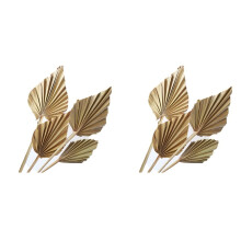 Natuurlijke Grote Gedroogde  Bladeren-16 Stuks Gedroogde  Spears voor Stijl Kunst Muur Opknoping Ornament Bruiloft Decor