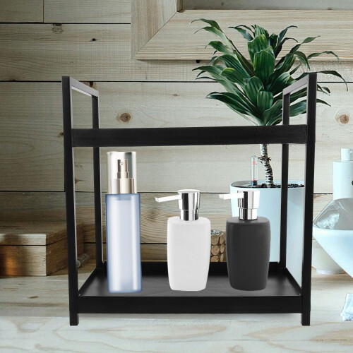 Plateau de présentation de parfum noir 2