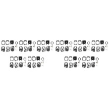 10Sets Carburateur Reparatie Rebuild Pakking Naald Kit voor Walbro K20-WYJ Echo Toro Homelite Trimmer
