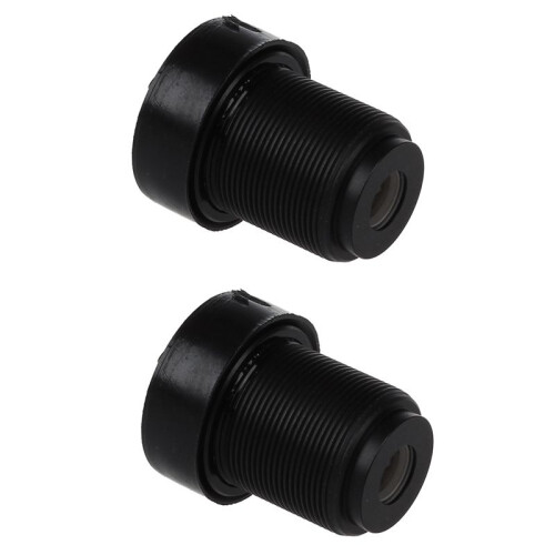 2X 1/3 CCTV 2.8mm Lens Black for CCD Security Box Camera