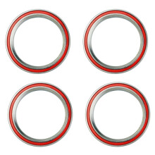 4 Pcs 40X52X7mm 45 Degree X45 Degree 2RS P16 Taper ACB Angular Contact Bearing for 1-1/2 Inch Headset