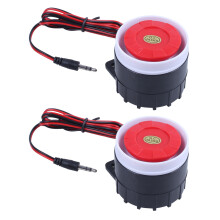 2X Wired Siren for Home Security Alarm System Horn Siren 120DB 12V