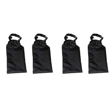 4 Piezas Bolsas de Basura de Coche Bolsas de Basura de Coche Bolsa de Basura Desmontable Colgante para Asiento Trasero Viajes Al Aire Libre Uso en el