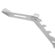 2X Estabilizador de Recipiente de Estufa Exterior Soporte de Tanque de Gas Cartucho Plegable Soporte