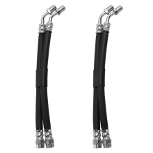 2X 4D56 Motoroliekoeler Feed Return Slang Kit MR127900 voor Montero Pajero Sport 1998-2009 L200 1996-2007 2.5