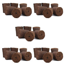 80X Plant Kweeksponzen voor Tuin Hydrocultuur Indoor Garden Slimme Spons met Voedingsstoffen, Vervangende Kweekpod