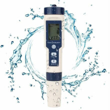 Digital Water Tester - Unbrand - Measures pH, TDS, EC, salinity, temperature - IP67 waterproof - Portable pen