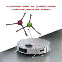Geeignet für für Deebot OZMO T8/T8 Max/T8 AIVI/T9+/N8 Pro/N10Plus Staubsaugerzubehör (Haupt- und Seitenbürsten).