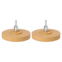 Rubberen Gummetjes met Adapter voor Gebruik met een Boormachine, Geschikt voor Het Verwijderen van Stickers en van Geverfde Oppervlakken, Metaal en