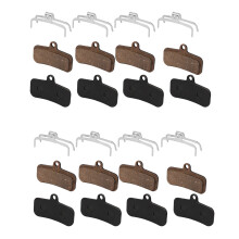 Pastillas de Freno de Disco de Bicicleta de Montaña de 8 Pares para Saint M810 M820 ZEe M640 H01 Semi
