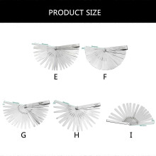 (100A18 0.01 to 1mm) Feeler Gauges Set Stainless Steel 0.01-1.00mm Gap Measuring Tool with Etched Size Markings, Polished Edges, Foldable Steel Case