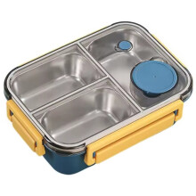 Draagbare Lunchbox voor Kinderen en Volwassenen, Geïsoleerde Soeplunchbox, Roestvrijstalen Geïsoleerde en Verwarmde Voedselbewaarcontainer