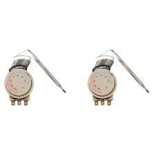 2X Freezer -30-+30 AC 250V 16A AC380V Temperature Capillary Thermostat