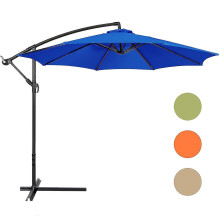 (Orange, 300cm x 8k) Zamienny materiałowy pokrowiec na parasol ogrodowy, kompatybilny z parasolem 3m 6/8 Rib Arm, wodoodporny poliester z ochroną UV
