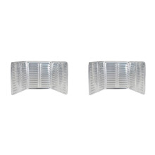 2X Keuken Koken Frituurolie Screen Cover Anti Splatter Shield Guard Aluminiumfolie Verbrandingsbestendige Board Protection,A
