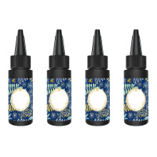 4X Harde UV-Harslijm Helder Ultraviolet Uithardend Sneldrogend Epoxyhars UV-Lijm DIY Sieraden Maken Gereedschap, 25G
