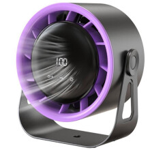Tischventilator – Leise – 100 Geschwindigkeitsstufen – 4000 mAh – 360 drehbar – LED-Anzeige