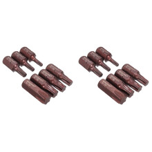 Broppe 14-Delige T20-55 Torx-Schroevendraaierbit S2 Staal 10 mm Zeskantschacht voor Slagschroevendraaier T20/T25/T30/T40/T45/T50/T55