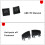 4X Window  Button Covers for   W204 W212 C E Glk Class, Front Left+Right 7
