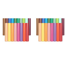 Puff Vinyl Heat Transfer - 36 Hojas 12 X 10 Pulgadas 3D Puff HTV Vinilo de Transferencia de Calor para Camisetas DIY Compatible
