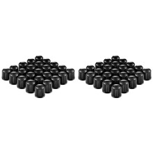 2000 Pcs Black Bicycle Tire Valve Cap Professional Plastic Caps Protection Leakproof Valve for Bike Motor Car