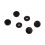 100 Pcs T3 KAM SNAPS Press Studs Scrapbook Sewing Buttons Black 4