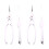 2X Seafood Cracker Pick Set 2Pcs Stainless Steel for Crab Lobster Fork Useful Utensils Home Kitchen Cooking Tool Gadgets 1