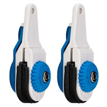 2X Planer Board Gepolsterter Release Clip Downrigger Angelschnur Release Snap Stacker Trolling Release Clips 6,2 x 1,9 x 2,6 cm