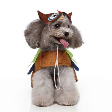 (M) Combinaison-sweat à capuche pour chiot, idéale pour Halloween et pour rester au chaud en hiver.